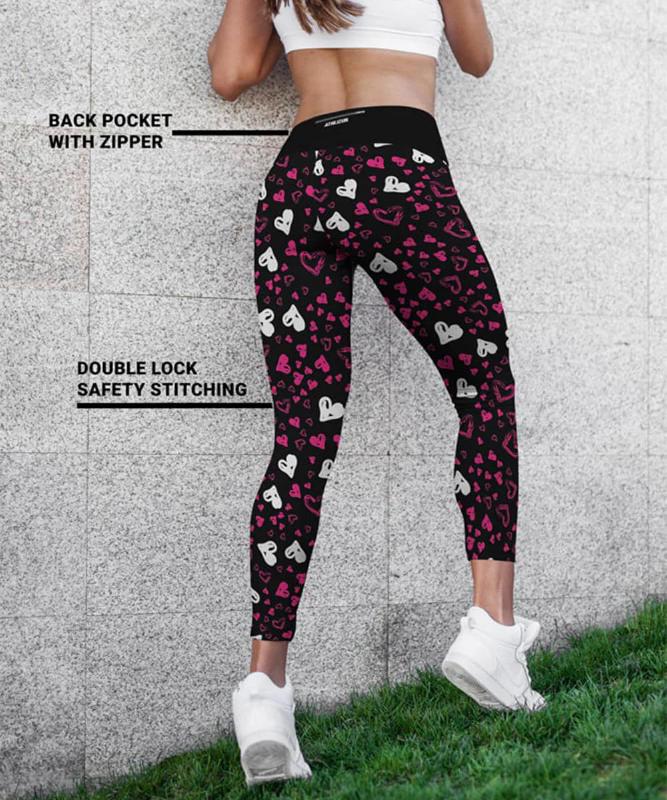 Athlizur, Pastel Power High Waist Leggings