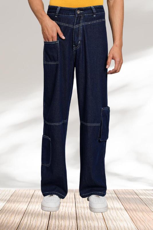 Contrast Stitch Utility Pant