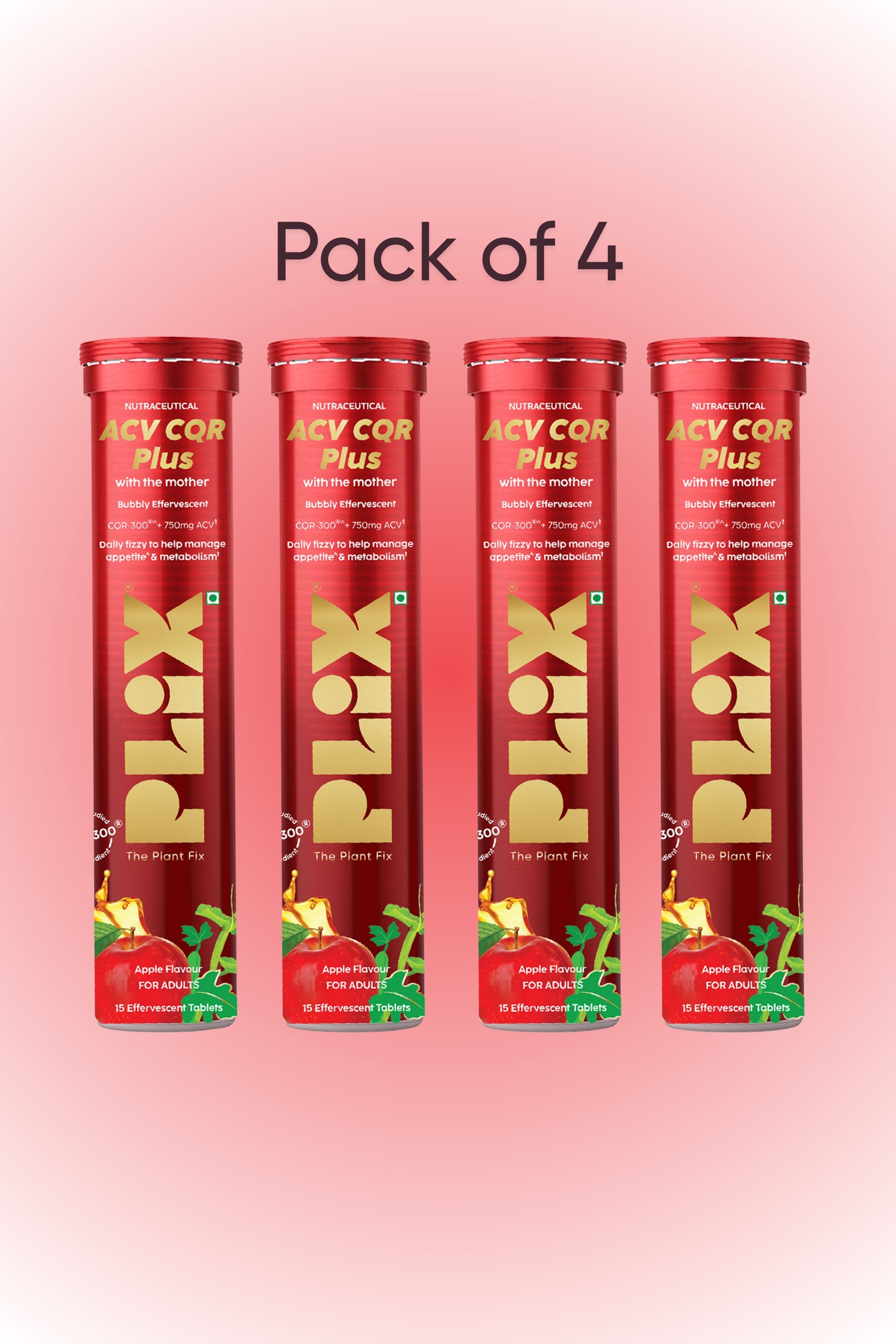 ACV CQR Plus Fat Loss Pack of 4 - Image 1